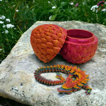 Dragon Egg and Hatchling