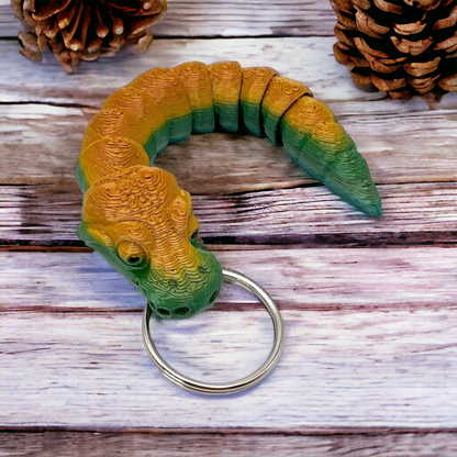 Python Snake Keychain